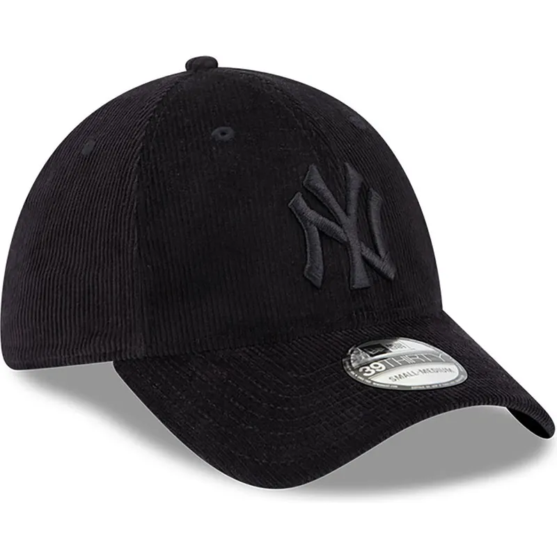 czapki-curva-czarny-dopasowany-39thirty-cord-new-york-yankees-mlb-new-era