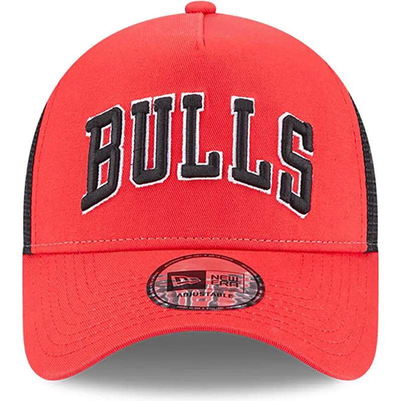 czapki-curva-czerwony-snapback-a-frame-team-script-chicago-bulls-nba-new-era