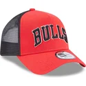 czapki-curva-czerwony-snapback-a-frame-team-script-chicago-bulls-nba-new-era