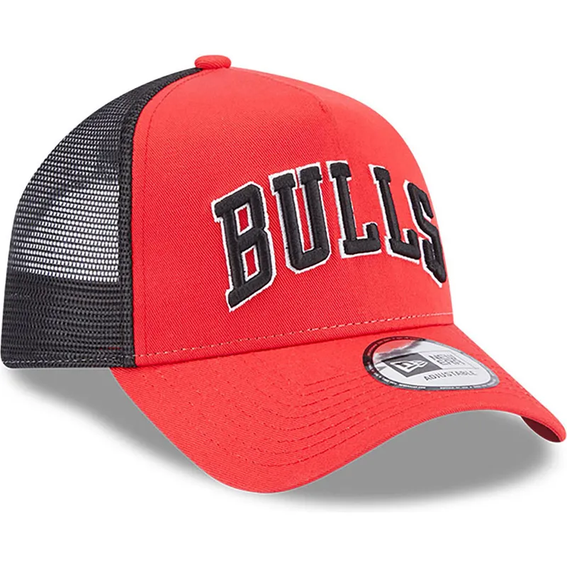 czapki-curva-czerwony-snapback-a-frame-team-script-chicago-bulls-nba-new-era