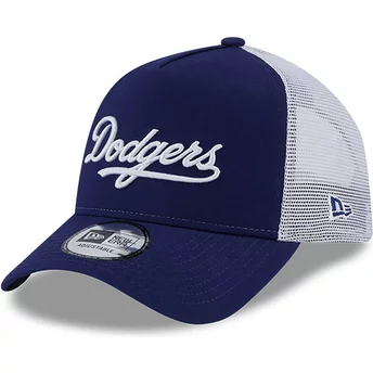 Niebieska czapka trucker A Frame Team Script Los Angeles Dodgers MLB od New Era