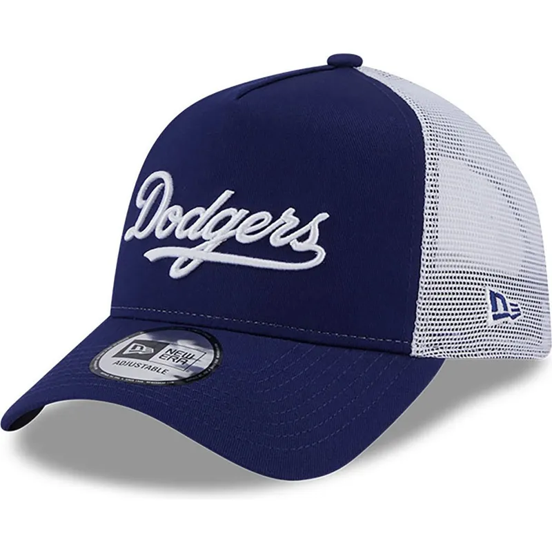 czapki-curva-niebieski-snapback-a-frame-team-script-los-angeles-dodgers-mlb-new-era