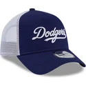 czapki-curva-niebieski-snapback-a-frame-team-script-los-angeles-dodgers-mlb-new-era