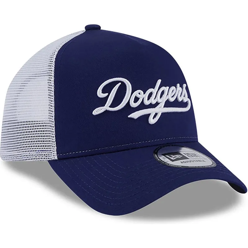 czapki-curva-niebieski-snapback-a-frame-team-script-los-angeles-dodgers-mlb-new-era