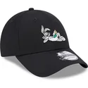 czapki-curva-czarny-tasma-regulowana-9forty-bugs-bunny-looney-tunes-new-era