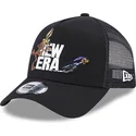 czapki-curva-czarny-snapback-a-frame-coyote-y-correcaminos-looney-tunes-new-era