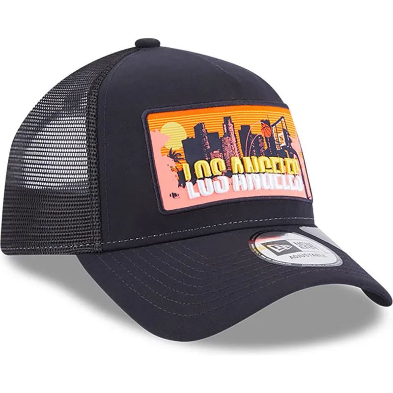 czapki-curva-granatowy-snapback-a-frame-repreve-license-plate-los-angeles-new-era