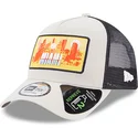 bezowa-czapka-trucker-a-frame-repreve-z-tablica-rejestracyjna-miami-od-new-era