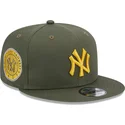 czapki-plana-zielony-snapback-9fifty-side-patch-new-york-yankees-mlb-new-era