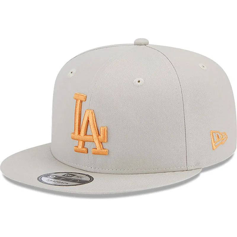 czapki-plana-bezowy-snapback-9fifty-side-patch-los-angeles-dodgers-mlb-new-era