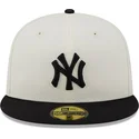 czapki-plana-bialy-dopasowany-59fifty-championships-new-york-yankees-mlb-new-era