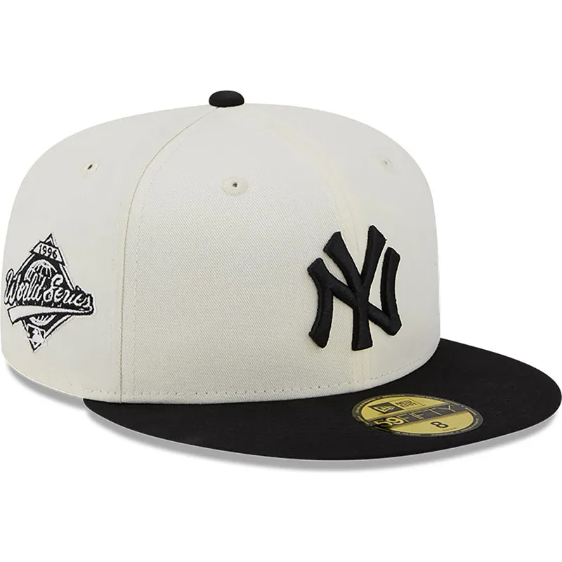 czapki-plana-bialy-dopasowany-59fifty-championships-new-york-yankees-mlb-new-era