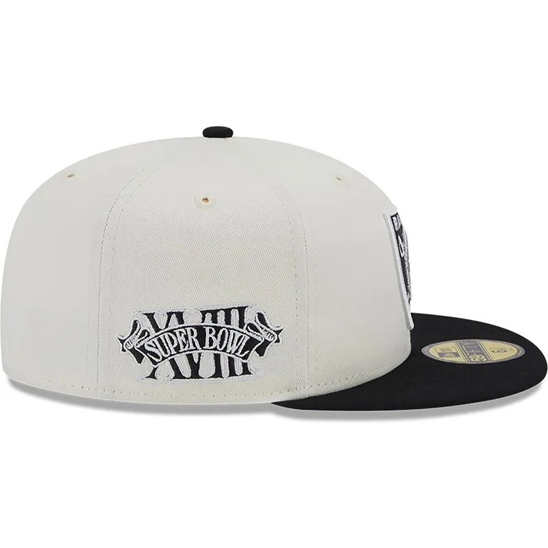 czapki-plana-bialy-dopasowany-59fifty-championships-las-vegas-raiders-nfl-new-era