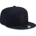 czapki-plana-granatowy-snapback-9fifty-repreve-new-york-yankees-mlb-new-era