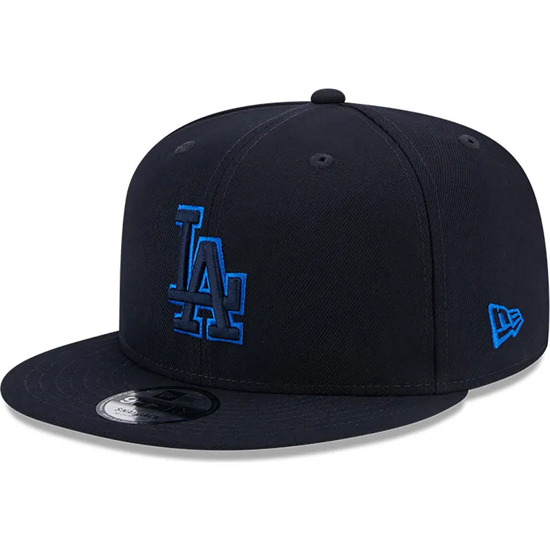 czapki-plana-granatowy-snapback-9fifty-repreve-los-angeles-dodgers-mlb-new-era