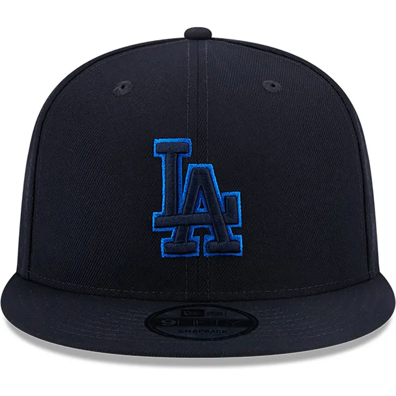 czapki-plana-granatowy-snapback-9fifty-repreve-los-angeles-dodgers-mlb-new-era