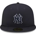 czapki-plana-granatowy-dopasowany-59fifty-team-outline-new-york-yankees-mlb-new-era