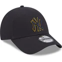czapki-curva-granatowy-tasma-regulowana-9forty-team-outline-new-york-yankees-mlb-new-era