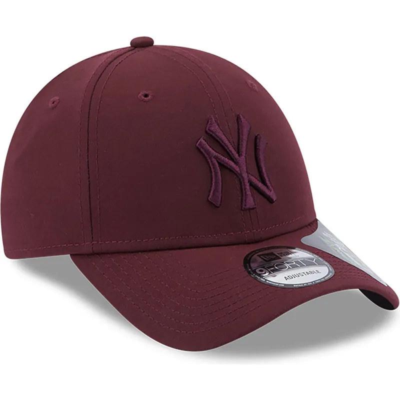 czapki-curva-czerwony-tasma-regulowana-granate-granate-9forty-repreve-new-york-yankees-mlb-new-era