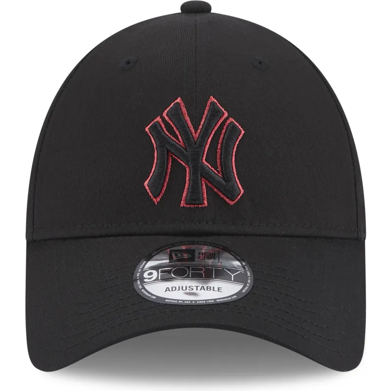czapki-curva-czarny-tasma-regulowana-9forty-team-outline-new-york-yankees-mlb-new-era czapki-curva-czarny-tasma-regulowana-9forty-team-outline-new-york-yankees-mlb-new-era