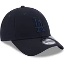 czapki-curva-granatowy-tasma-regulowana-9forty-repreve-los-angeles-dodgers-mlb-new-era