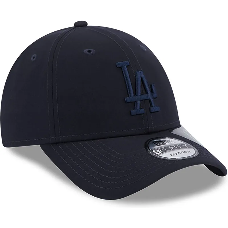 czapki-curva-granatowy-tasma-regulowana-9forty-repreve-los-angeles-dodgers-mlb-new-era