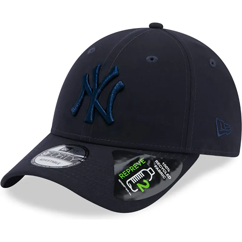 czapki-curva-granatowy-tasma-regulowana-9forty-repreve-new-york-yankees-mlb-new-era