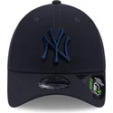czapki-curva-granatowy-tasma-regulowana-9forty-repreve-new-york-yankees-mlb-new-era