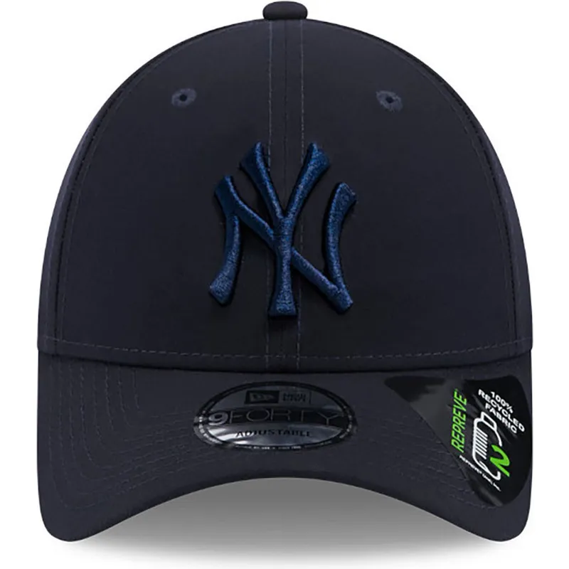 czapki-curva-granatowy-tasma-regulowana-9forty-repreve-new-york-yankees-mlb-new-era