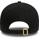 czapki-curva-czarny-tasma-regulowana-9forty-metallic-badge-los-angeles-lakers-nba-new-era