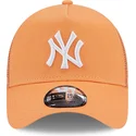 czapki-curva-pomaranczowy-snapback-a-frame-league-essential-new-york-yankees-mlb-new-era