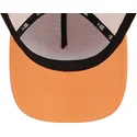 czapki-curva-pomaranczowy-snapback-a-frame-league-essential-new-york-yankees-mlb-new-era