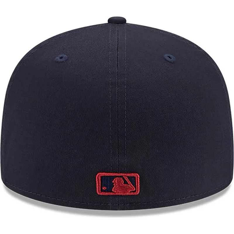 czapki-plana-granatowy-dopasowany-59fifty-league-essential-new-york-yankees-mlb-new-era