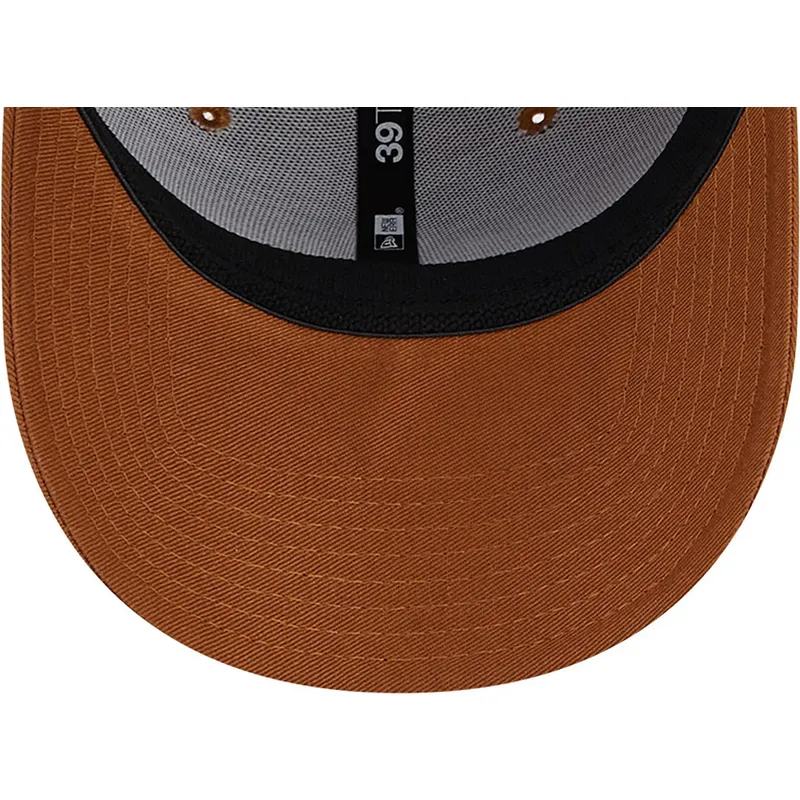 czapki-curva-brazowy-dopasowany-39thirty-league-essential-new-york-yankees-mlb-new-era