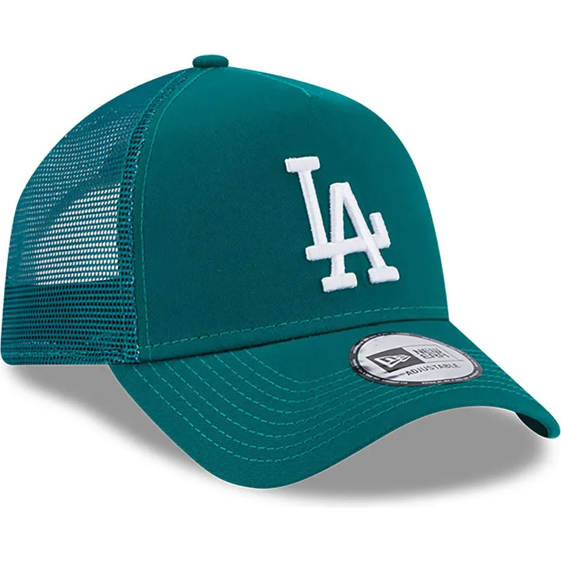 czapki-curva-zielony-snapback-a-frame-league-essential-los-angeles-dodgers-mlb-new-era
