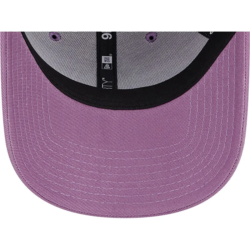 czapki-curva-fioletowy-tasma-regulowana-9forty-league-essential-new-york-yankees-mlb-new-era