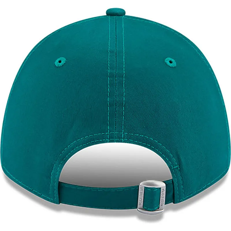 czapki-curva-zielony-tasma-regulowana-9forty-league-essential-new-york-yankees-mlb-new-era