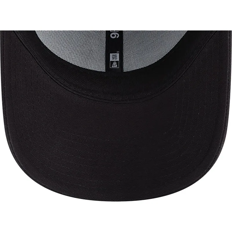 czapki-curva-czarny-tasma-regulowana-marron-9forty-league-essential-new-york-yankees-mlb-new-era