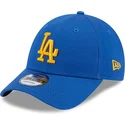 czapki-curva-niebieski-tasma-regulowana-9forty-league-essential-los-angeles-dodgers-mlb-new-era