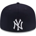 czapki-plana-granatowy-dopasowany-59fifty-reverse-new-york-yankees-mlb-new-era