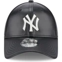 czapki-curva-czarny-tasma-regulowana-9forty-leather-new-york-yankees-mlb-new-era