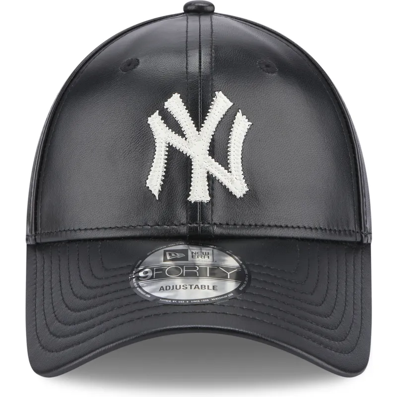 czapki-curva-czarny-tasma-regulowana-9forty-leather-new-york-yankees-mlb-new-era czapki-curva-czarny-tasma-regulowana-9forty-leather-new-york-yankees-mlb-new-era