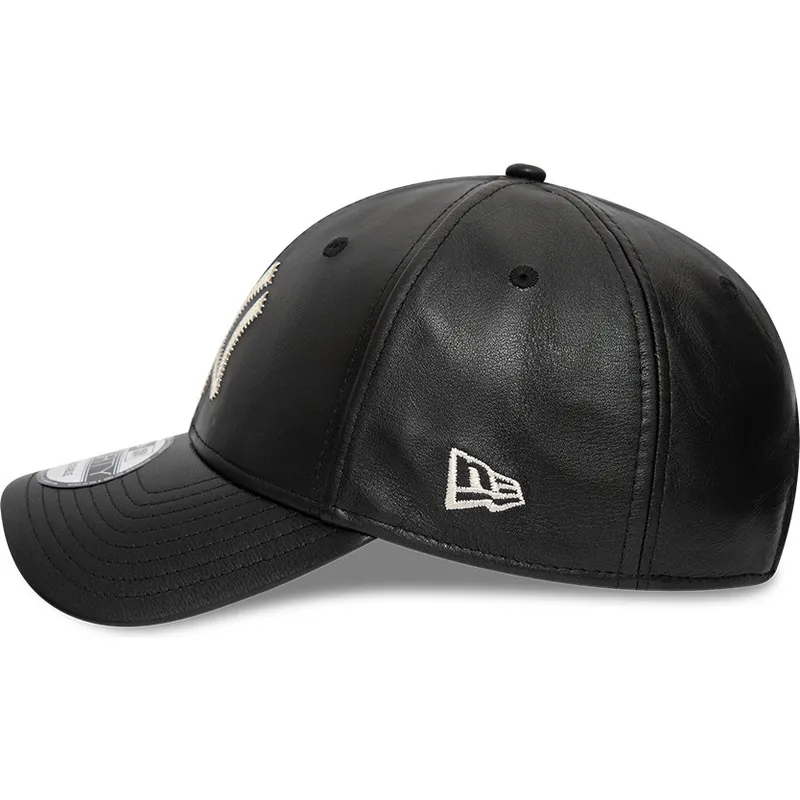 czapki-curva-czarny-tasma-regulowana-9forty-leather-new-york-yankees-mlb-new-era czapki-curva-czarny-tasma-regulowana-9forty-leather-new-york-yankees-mlb-new-era
