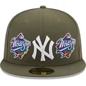 czapki-plana-zielony-dopasowany-59fifty-world-series-new-york-yankees-mlb-new-era