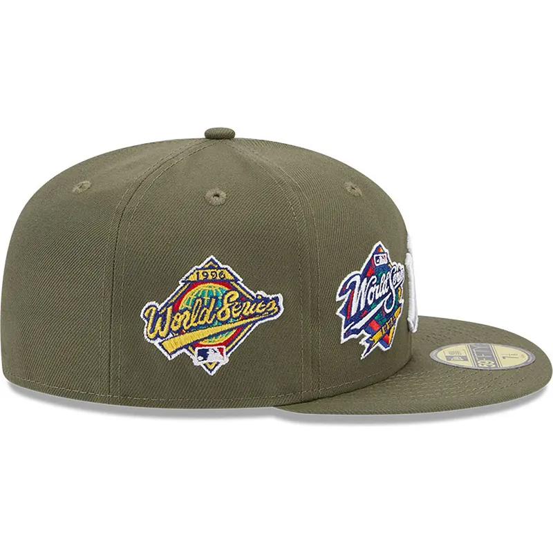 czapki-plana-zielony-dopasowany-59fifty-world-series-new-york-yankees-mlb-new-era