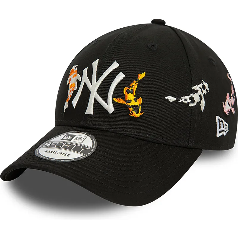 czapki-curva-czarny-tasma-regulowana-9forty-koi-fish-new-york-yankees-mlb-new-era czapki-curva-czarny-tasma-regulowana-9forty-koi-fish-new-york-yankees-mlb-new-era