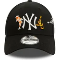 czapki-curva-czarny-tasma-regulowana-9forty-koi-fish-new-york-yankees-mlb-new-era