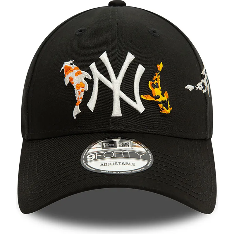 czapki-curva-czarny-tasma-regulowana-9forty-koi-fish-new-york-yankees-mlb-new-era czapki-curva-czarny-tasma-regulowana-9forty-koi-fish-new-york-yankees-mlb-new-era