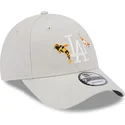 czapki-curva-bezowy-tasma-regulowana-9forty-koi-fish-los-angeles-dodgers-mlb-new-era