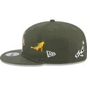 czapki-plana-zielony-snapback-9fifty-koi-fish-los-angeles-dodgers-mlb-new-era